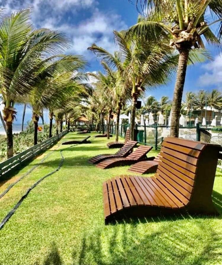 Appartement Temporada Pé Na Areia Guarajuba Extérieur photo